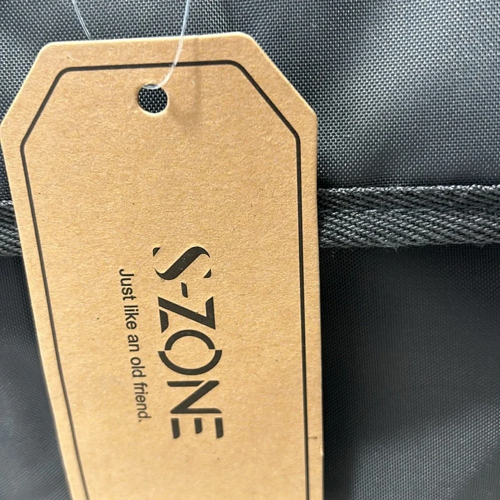S zone Black Men's Bag for shoes